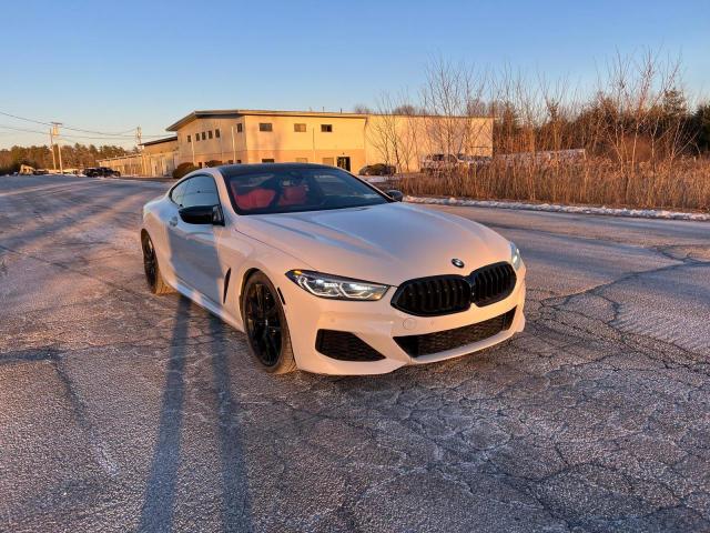 WBABC4C59KBU95625 - 2019 BMW M850XI WHITE photo 4