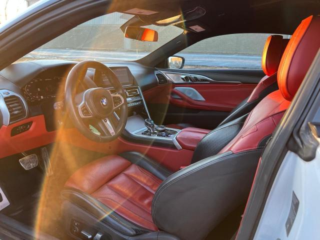 WBABC4C59KBU95625 - 2019 BMW M850XI WHITE photo 7