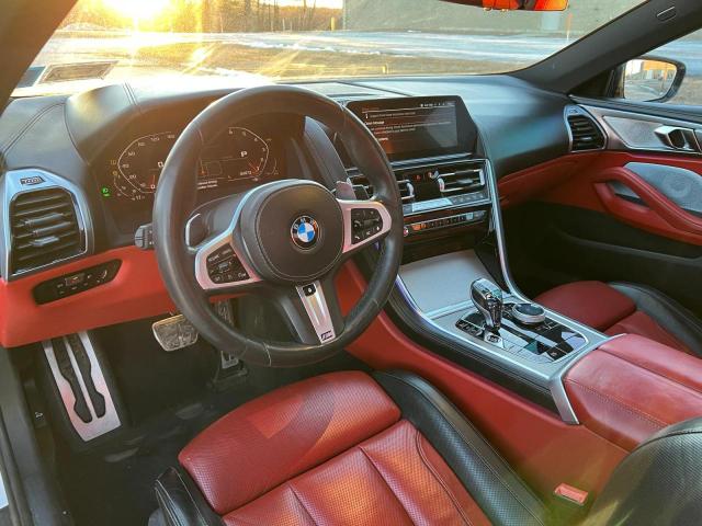 WBABC4C59KBU95625 - 2019 BMW M850XI WHITE photo 9
