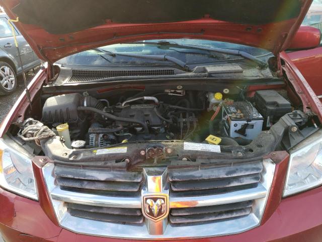 2D8HN54P88R755232 - 2008 DODGE GRAND CARA SXT MAROON photo 12