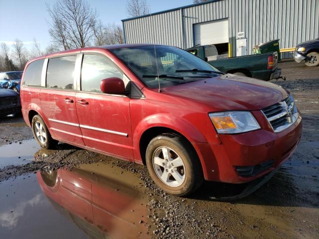 2D8HN54P88R755232 - 2008 DODGE GRAND CARA SXT MAROON photo 4