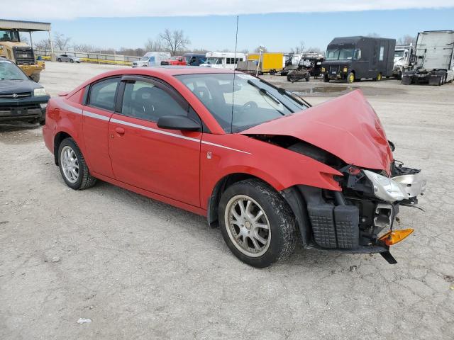 1G8AW12F64Z142696 - 2004 SATURN ION LEVEL 3 RED photo 4