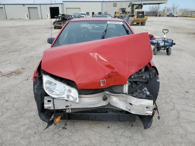 1G8AW12F64Z142696 - 2004 SATURN ION LEVEL 3 RED photo 5