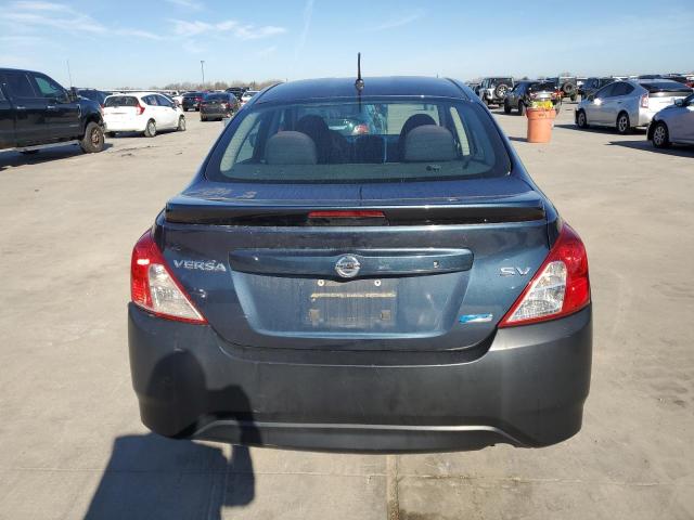 3N1CN7AP9FL807795 - 2015 NISSAN VERSA S BLUE photo 6