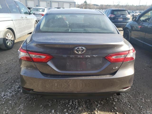 4T1B11HK0JU615476 - 2018 TOYOTA CAMRY L GRAY photo 6