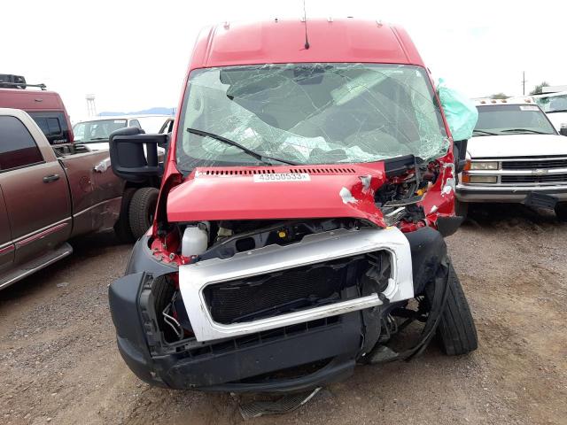 3C6MRVHG9ME529098 - 2021 RAM PROMASTER 3500 HIGH 红色 照片 5