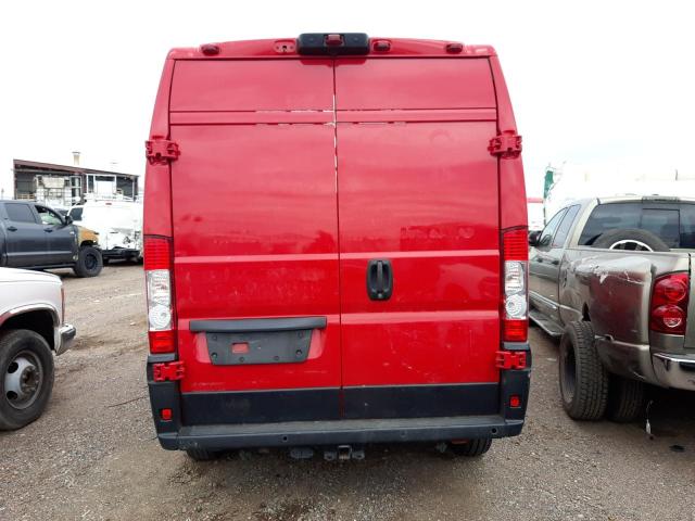3C6MRVHG9ME529098 - 2021 RAM PROMASTER 3500 HIGH 红色 照片 6