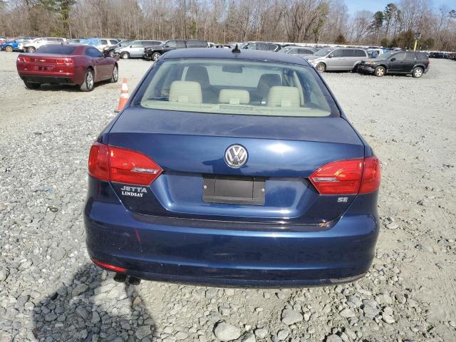 3VWD17AJ8EM368331 - 2014 VOLKSWAGEN JETTA SE BLUE photo 6