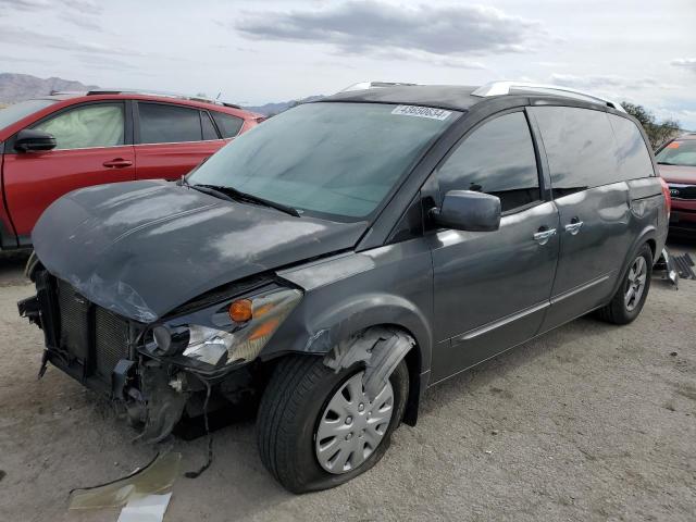 5N1BV28U19N105073 - 2009 NISSAN QUEST S GRAY photo 1