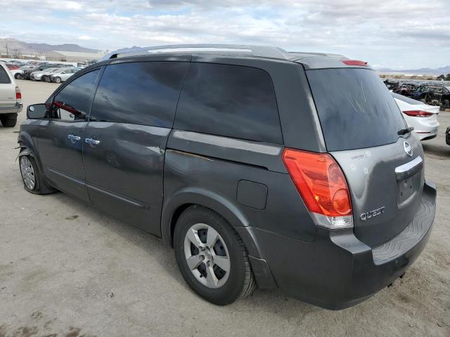 5N1BV28U19N105073 - 2009 NISSAN QUEST S GRAY photo 2