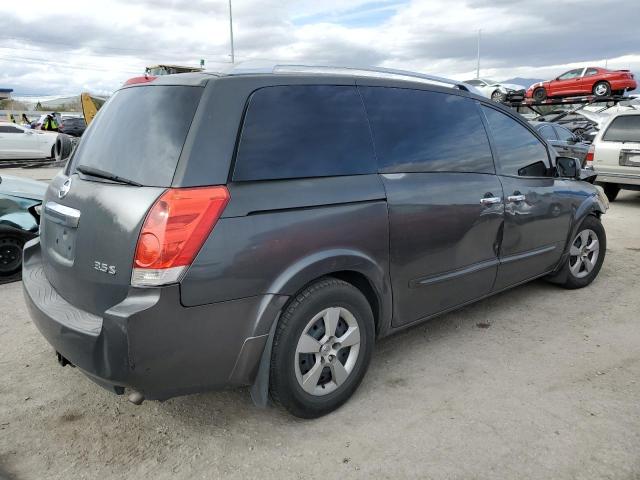 5N1BV28U19N105073 - 2009 NISSAN QUEST S GRAY photo 3