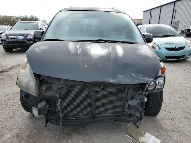 5N1BV28U19N105073 - 2009 NISSAN QUEST S GRAY photo 5