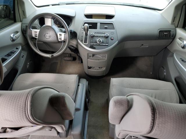 5N1BV28U19N105073 - 2009 NISSAN QUEST S GRAY photo 8