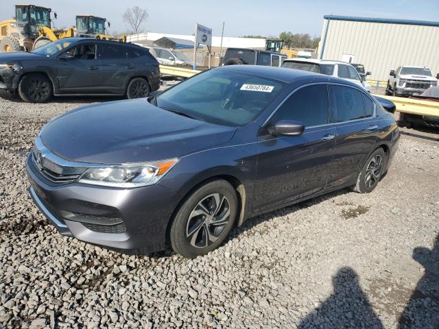 1HGCR2F33HA117935 - 2017 HONDA ACCORD LX CHARCOAL photo 1