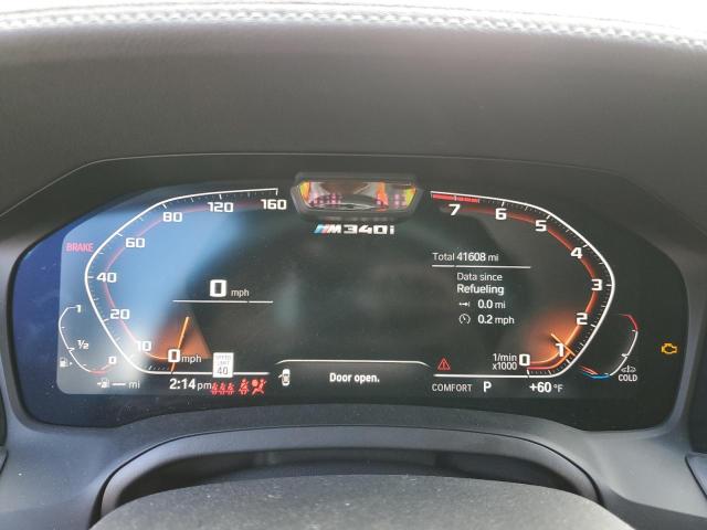 3MW5U7J02L8B34193 - 2020 BMW M340I BLACK photo 9