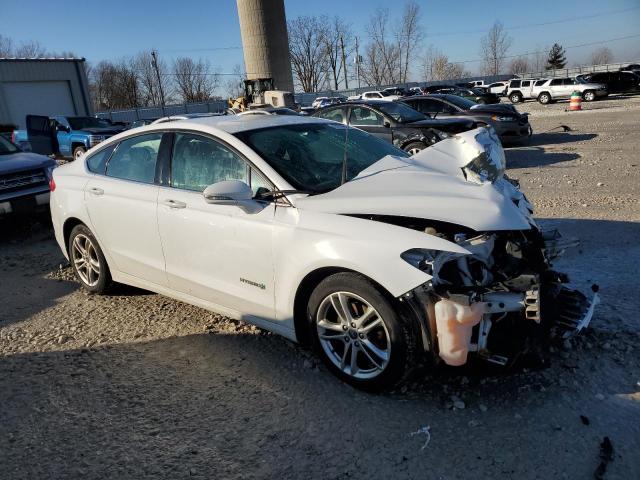 3FA6P0LU9GR262362 - 2016 FORD FUSION SE HYBRID WHITE photo 4