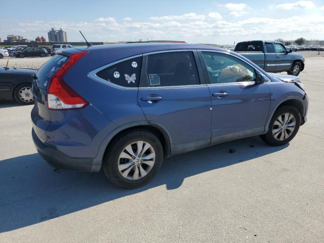 3CZRM3H5XEG702272 - 2014 HONDA CR-V EX BLUE photo 3