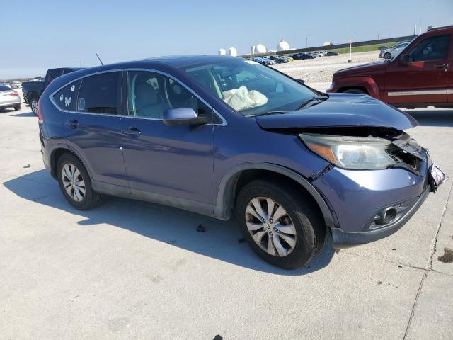 3CZRM3H5XEG702272 - 2014 HONDA CR-V EX BLUE photo 4