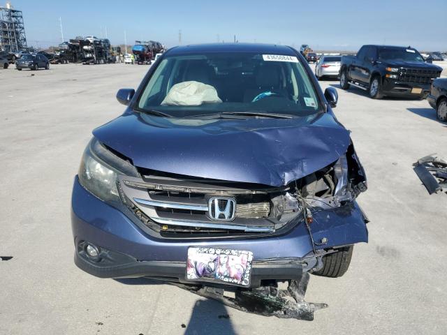 3CZRM3H5XEG702272 - 2014 HONDA CR-V EX BLUE photo 5