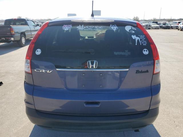 3CZRM3H5XEG702272 - 2014 HONDA CR-V EX BLUE photo 6