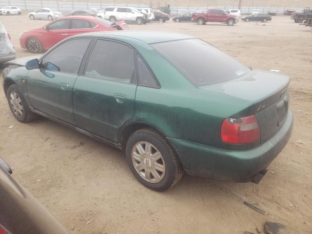 WAUCB28D0XA027730 - 1999 AUDI A4 1.8T QUATTRO GREEN photo 2