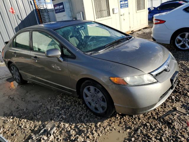 2HGFA16878H354701 - 2008 HONDA CIVIC EX GRAY photo 4