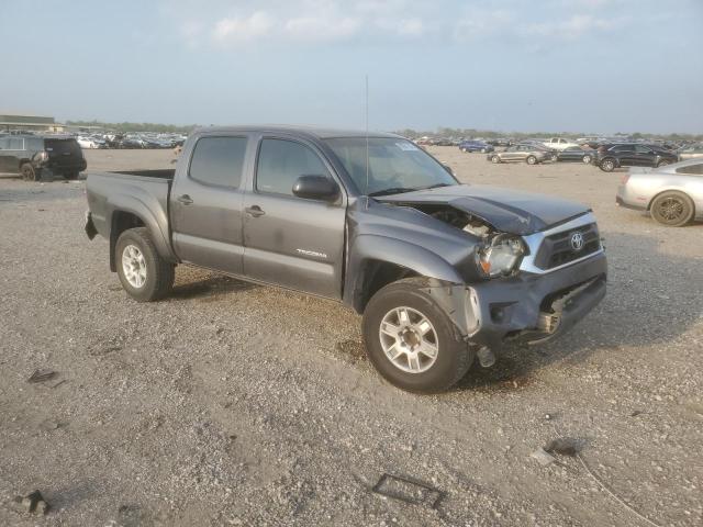 5TFJU4GN0DX045857 - 2013 TOYOTA TACOMA DOUBLE CAB PRERUNNER GRAY photo 4