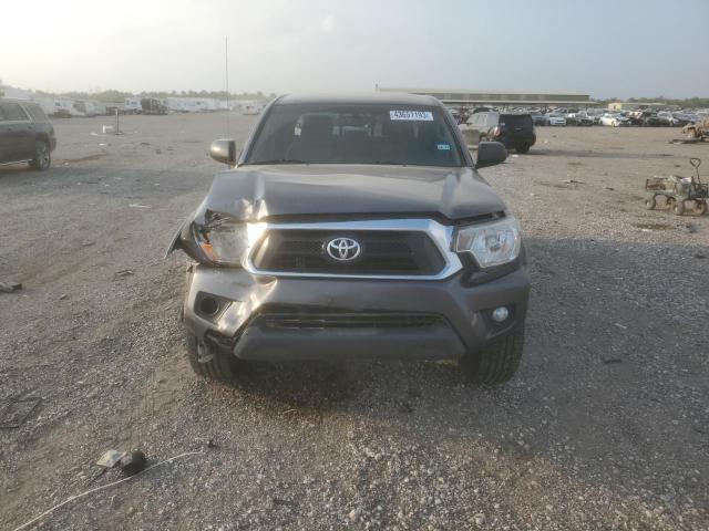 5TFJU4GN0DX045857 - 2013 TOYOTA TACOMA DOUBLE CAB PRERUNNER GRAY photo 5