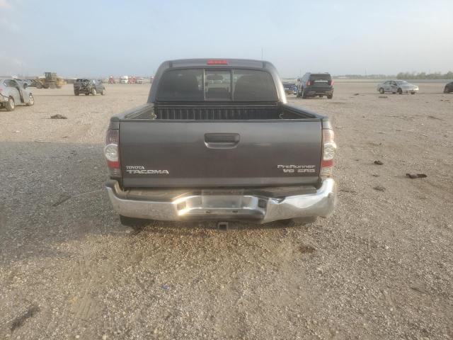 5TFJU4GN0DX045857 - 2013 TOYOTA TACOMA DOUBLE CAB PRERUNNER GRAY photo 6