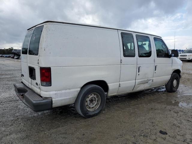 1FTRE14232HA63155 - 2002 FORD ECONOLINE E150 VAN WHITE photo 3