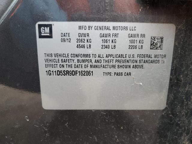 1G11D5SR9DF162061 - 2013 CHEVROLET MALIBU 1LT 灰色 照片 13