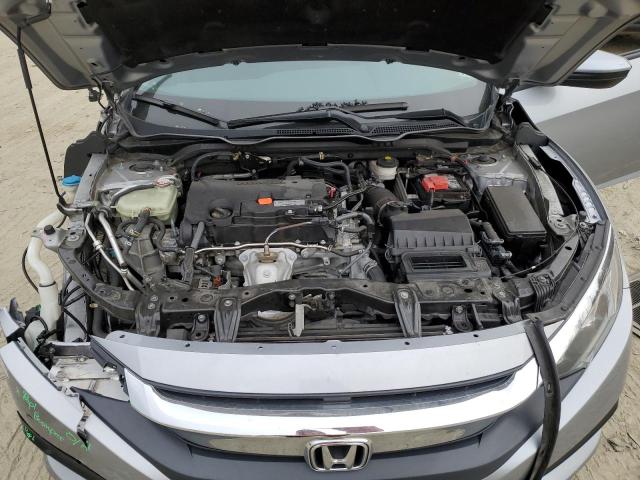 19XFC2F76HE046209 - 2017 HONDA CIVIC EX SILVER photo 11