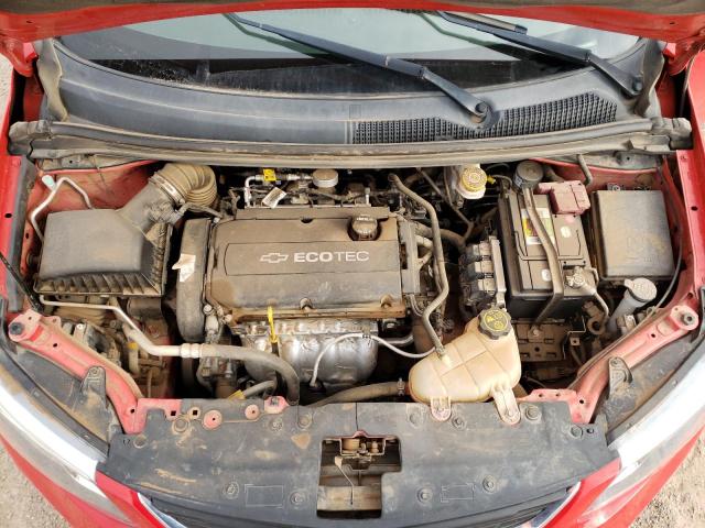 1G1JB5SH7H4145080 - 2017 CHEVROLET SONIC LS 红色 照片 11