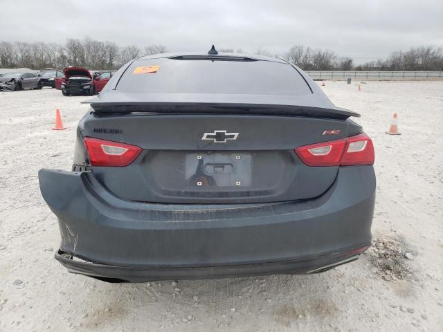1G1ZG5STXMF063903 - 2021 CHEVROLET MALIBU RS GRAY photo 6