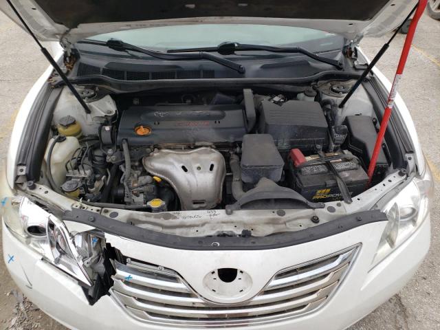 4T1BE46K77U723269 - 2007 TOYOTA CAMRY CE WHITE photo 11