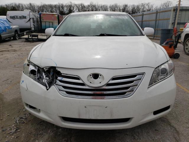 4T1BE46K77U723269 - 2007 TOYOTA CAMRY CE WHITE photo 5