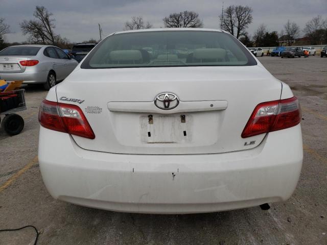 4T1BE46K77U723269 - 2007 TOYOTA CAMRY CE WHITE photo 6