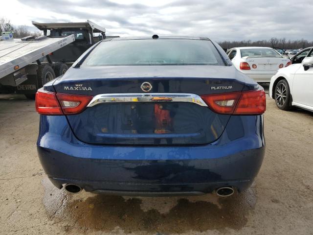 1N4AA6AP1GC397345 - 2016 NISSAN MAXIMA 3.5S BLUE photo 6