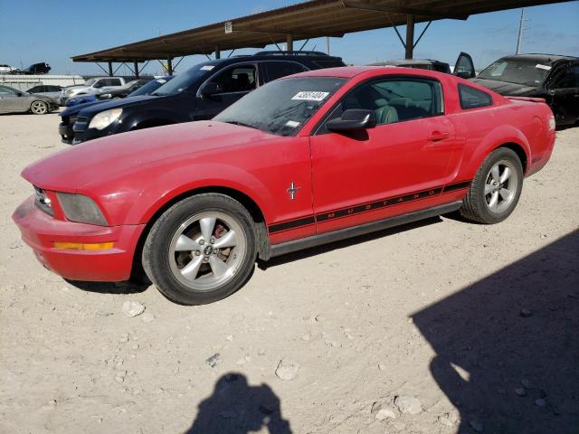 1ZVFT80N475344548 - 2007 FORD MUSTANG RED photo 1