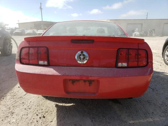 1ZVFT80N475344548 - 2007 FORD MUSTANG RED photo 6