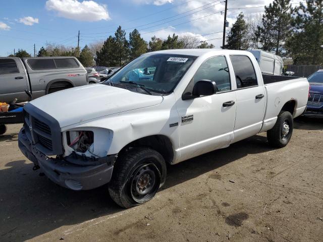 3D7KS28D78G120381 - 2008 DODGE RAM 2500 ST WHITE photo 1