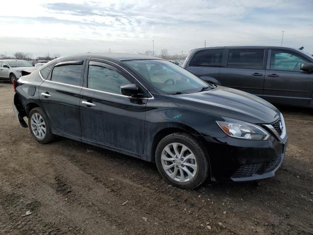 3N1AB7AP4KY295294 - 2019 NISSAN SENTRA S BLACK photo 4