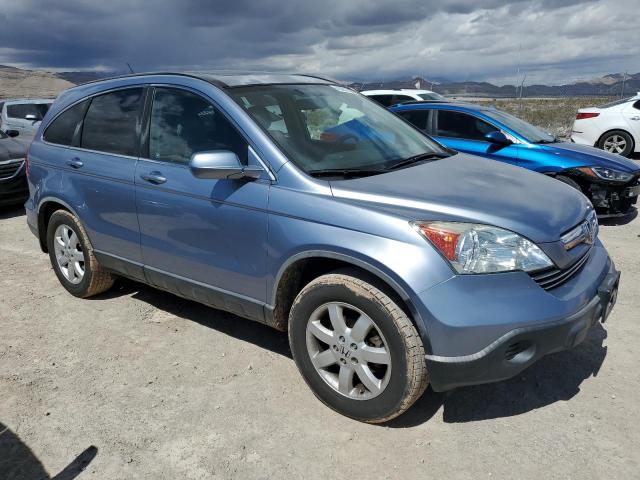 JHLRE38767C019286 - 2007 HONDA CR-V EXL BLUE photo 4