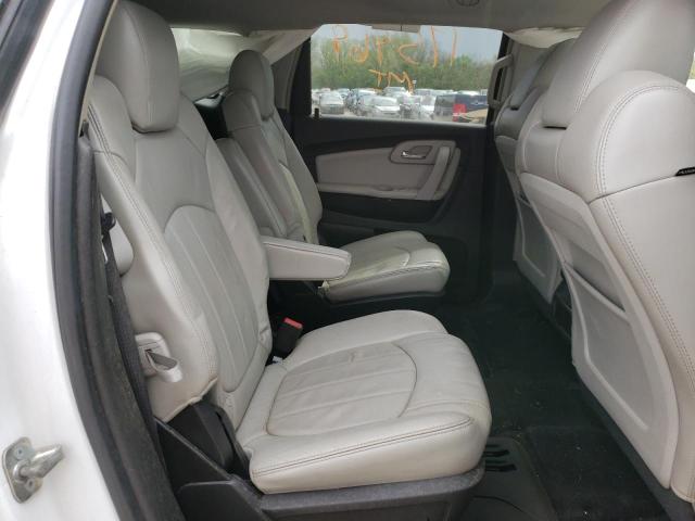 1GNLVHED3AS100003 - 2010 CHEVROLET TRAVERSE LTZ WHITE photo 6