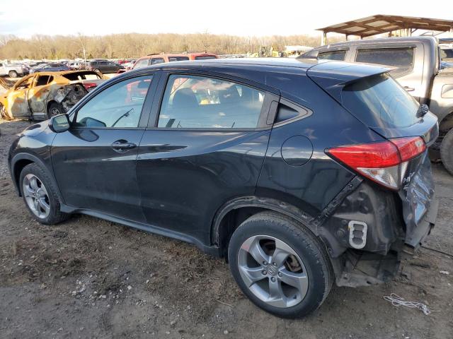 3CZRU5H34KM730656 - 2019 HONDA HR-V LX BLACK photo 2