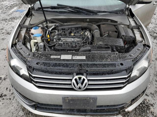 1VWAT7A31EC038613 - 2014 VOLKSWAGEN PASSAT S SILVER photo 11