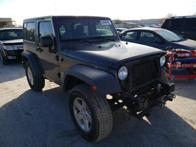 1C4AJWAG1GL162583 - 2016 JEEP WRANGLER SPORT GRAY photo 1