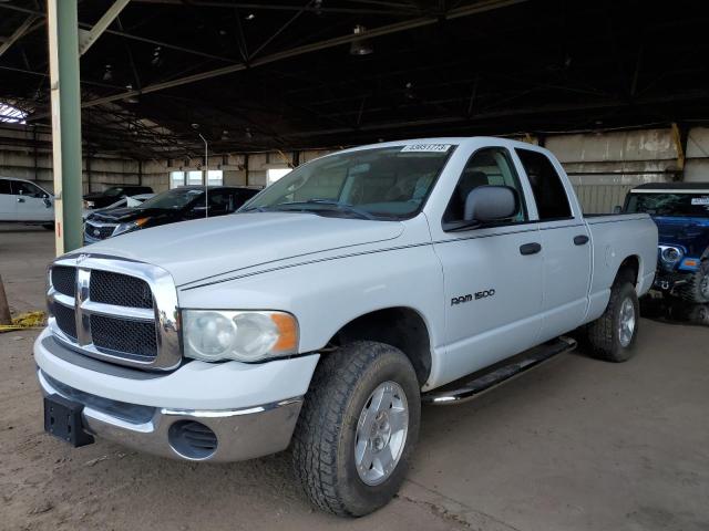 1D7HU18N15S112689 - 2005 DODGE RAM 1500 ST WHITE photo 1