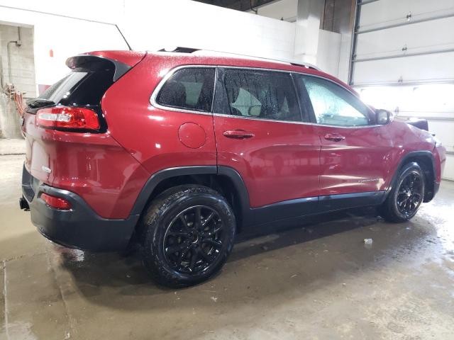 1C4PJMCSXFW583652 - 2015 JEEP CHEROKEE LATITUDE RED photo 3