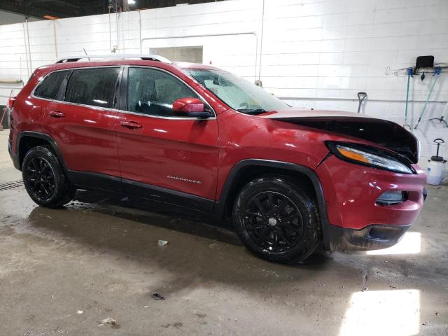 1C4PJMCSXFW583652 - 2015 JEEP CHEROKEE LATITUDE RED photo 4